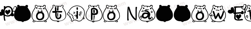 Protipo Narrow Eb I字体转换